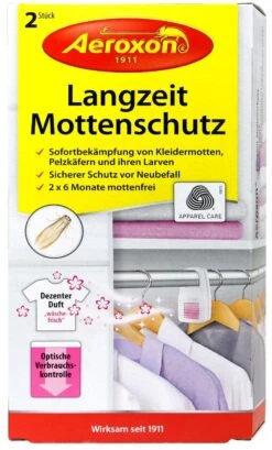 Aeroxon Langzeit Mottenschutz - 2 Stück