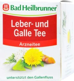 Bad Heilbrunner Leber- Und Galletee - 8 Beutel