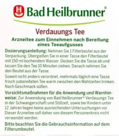 Bad Heilbrunner Verdauungstee - 8 Beutel -Compo-Laden Bad20Heilbrunner20Verdauungstee 75116 L01