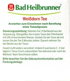 Bad Heilbrunner Weißdorntee - 8 Beutel -Compo-Laden Bad20Heilbrunner20Weissdorntee 74524 L01