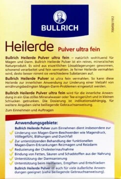 Bullrich Heilerde Pulver Ultrafrein - 500 G -Compo-Laden Bullrich20Heilerde20Pulver20Ultrafrein 80304 H01