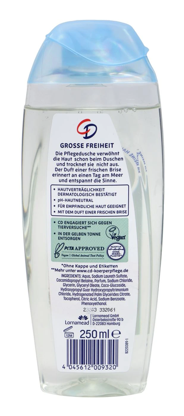 CD Pflegedusche Grosse Freiheit - 250 Ml 2 CD Pflegedusche Grosse Freiheit - 250 Ml – Bild 2