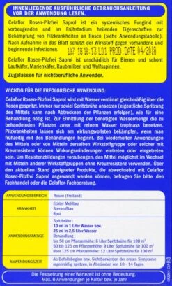 Celaflor Rosen-Pilzfrei Saprol - 100 Ml 7 Celaflor Rosen-Pilzfrei Saprol - 100 Ml -Compo-Laden Celaflor20Rosen Pilzfrei20Saprol 32126 H01