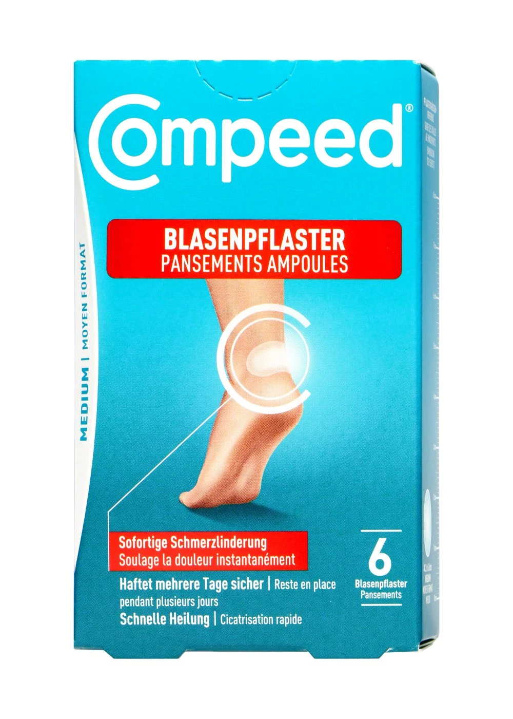 Compeed Blasenpflaster Medium - 6 Stück 1 Compeed Blasenpflaster Medium - 6 Stück