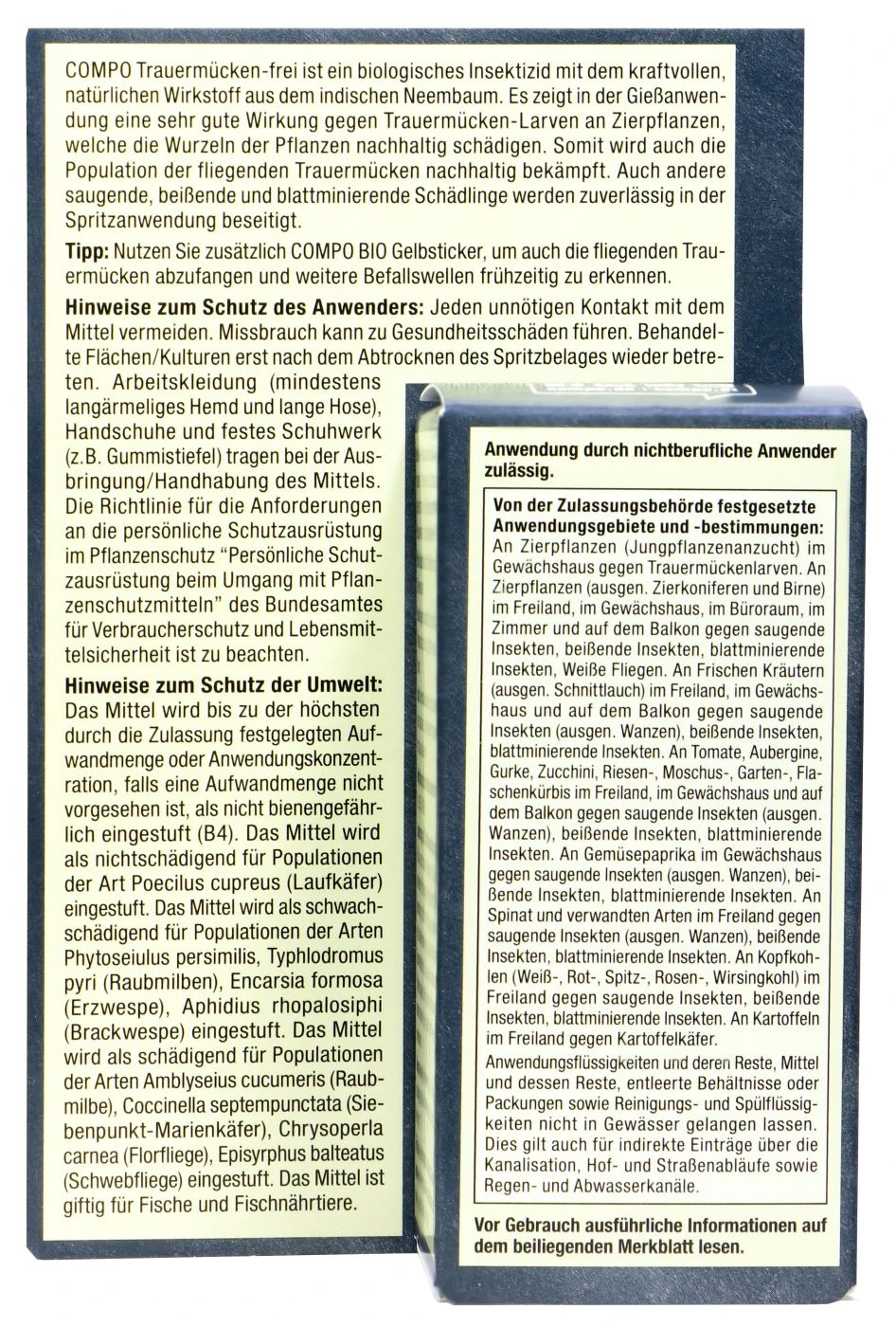 Compo Bio Trauermücken-Frei - 5 Ml 3 Compo Bio Trauermücken-Frei - 5 Ml – Bild 3