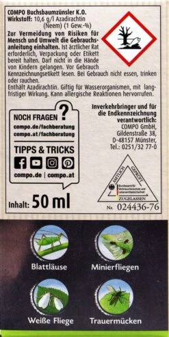 Compo Buchsbaumzünsler K.O. - 50 Ml -Compo-Laden Compo20Buchsbaumzuensler20K.O. 31251 R01