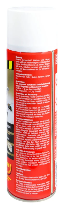 Compo Chrysanthol Mücken-und Fliegenspray - 0,5 L -Compo-Laden Compo20Chrysanthol20Muecken und20Fliegenspray 32342 H01