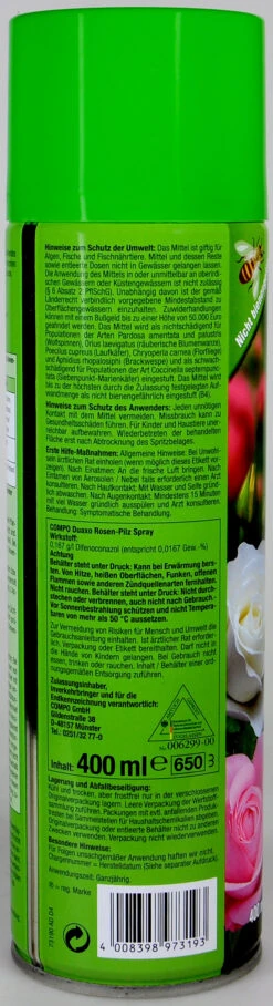 Compo Duaxo Rosen-Pilz-Spray - 400 Ml 5 Compo Duaxo Rosen-Pilz-Spray - 400 Ml -Compo-Laden Compo20Duaxo20Rosen Pilz frei 31333 H02