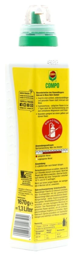 Neue Veröffentlichungen -Compo-Laden Compo20Rasenduenger20Unkraut20und20Moos20Nein20danke201320l 33630 H01