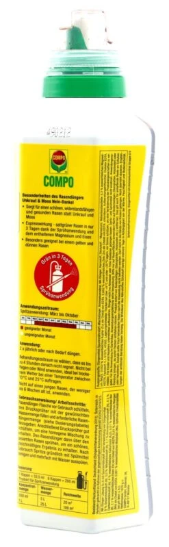 Compo Rasendünger Unkraut & Moos Nein Danke! - 1,3 L -Compo-Laden Compo20Rasenduenger20Unkraut20und20Moos20Nein20danke201320l 33630 H02