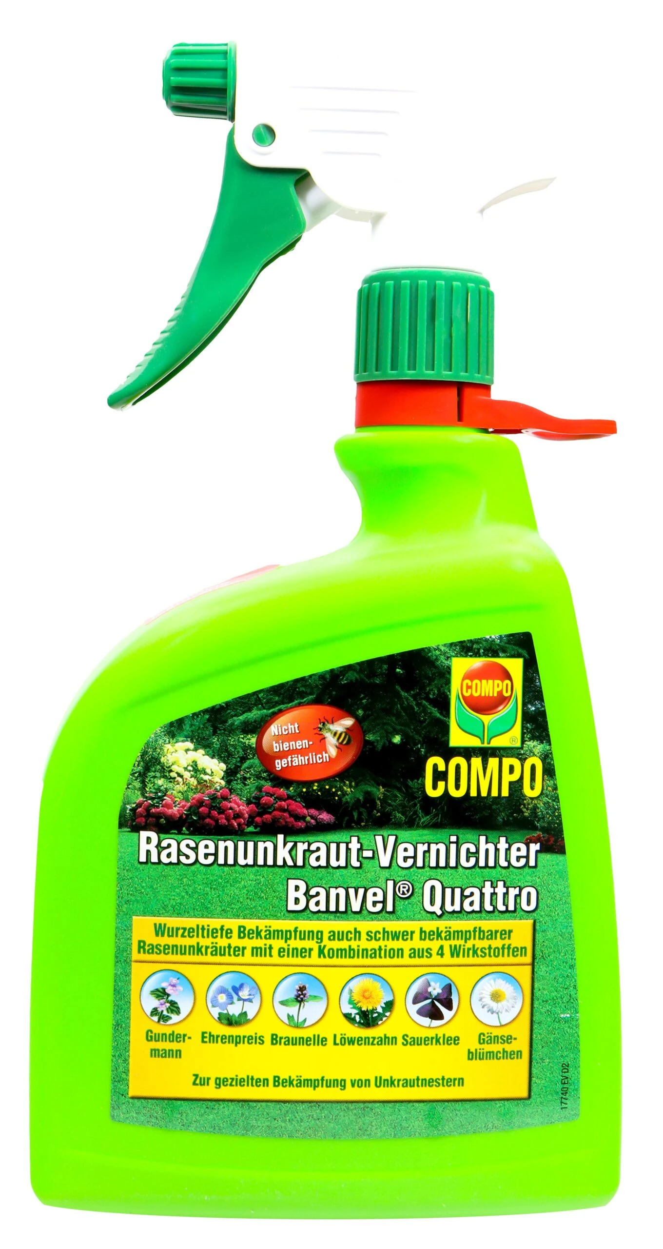 Compo Rasenunkraut-Vernichter Banvel Quattro - 1 L 1 Compo Rasenunkraut-Vernichter Banvel Quattro - 1 L
