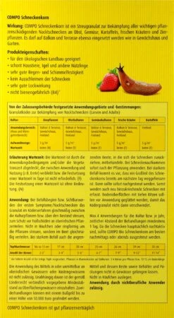 Compo Schneckenkorn - 1,1 Kg 6 Compo Schneckenkorn - 1,1 Kg -Compo-Laden Compo20Schneckenkorn 31314 H01