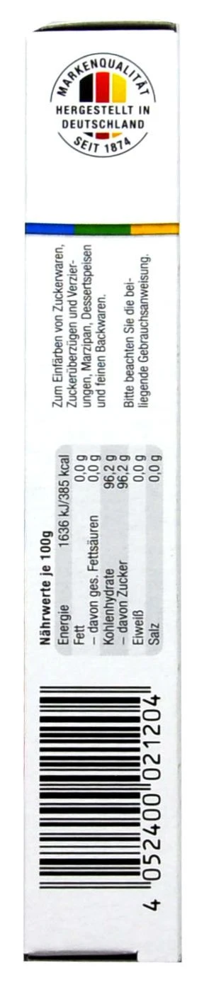 Crazy Colors Lebensmittelfarbe - 6 X 4 G 2 Crazy Colors Lebensmittelfarbe - 6 X 4 G – Bild 2