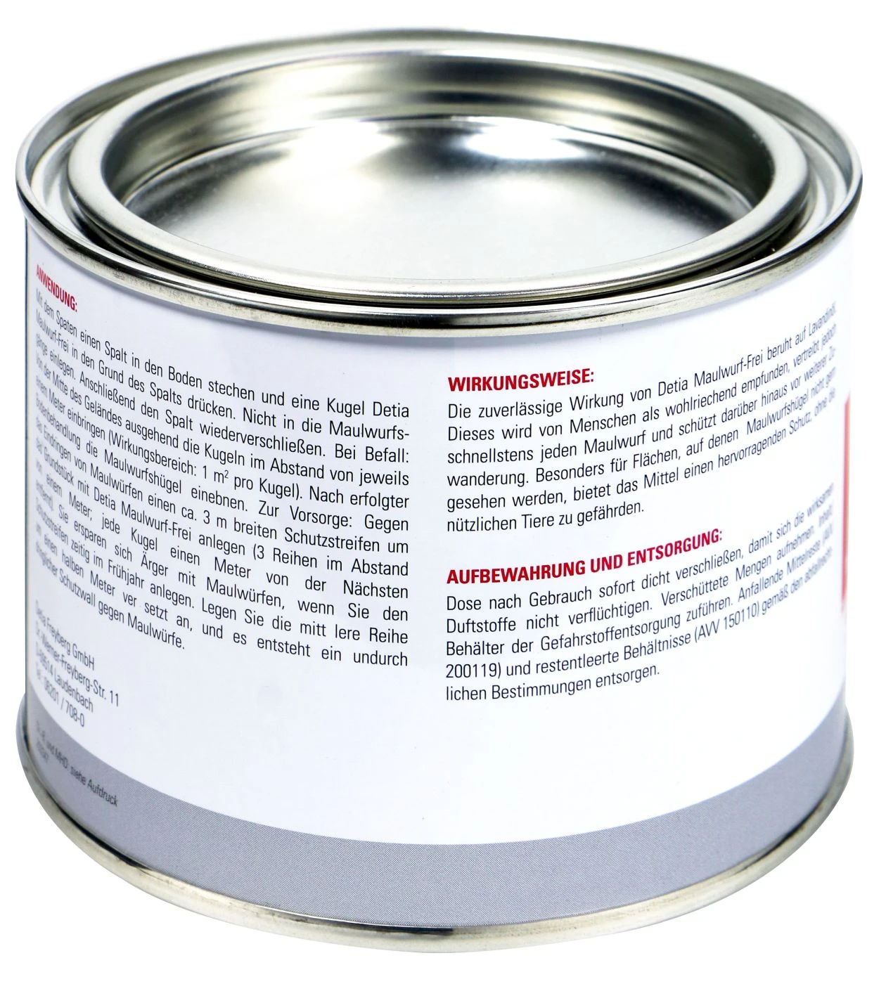 Detia Maulwurf-frei - 130 G 2 Detia Maulwurf-frei - 130 G – Bild 2