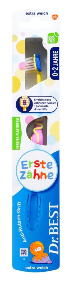Dr. Best Zahnbürste Erste Zähne 0 - 2 Jahre - Weich