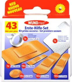 Pflaster Erste Hilfe Box - 43 Stück