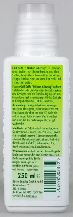 Flüssige Gallseife Blücher - 250 Ml