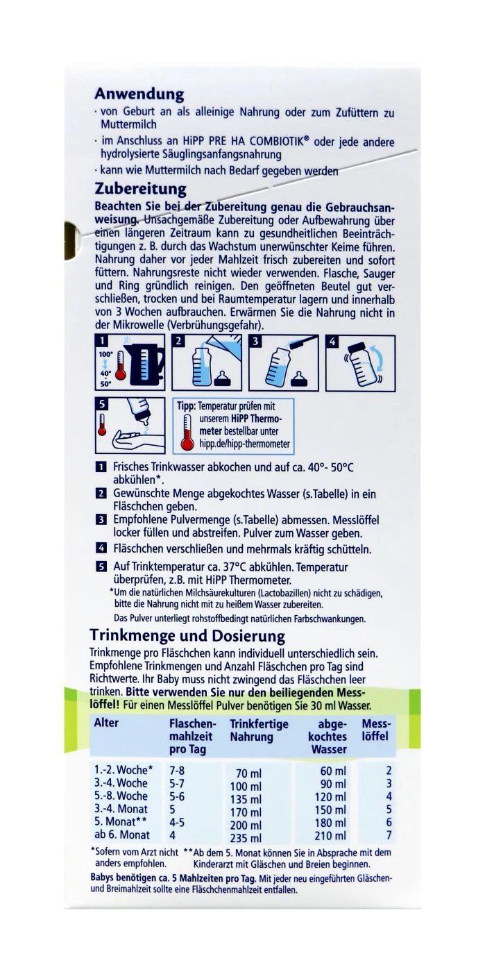 Hipp 2142 HA 1 Combiotik - 600g 2 Hipp 2142 HA 1 Combiotik - 600g – Bild 2