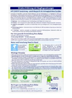 Hipp 2313 Comfort Spezialnahrung Von Geburt An - 600g -Compo-Laden Hipp20231320Comfort20Spezialnahrung20von20Geburt20an 94850 H01