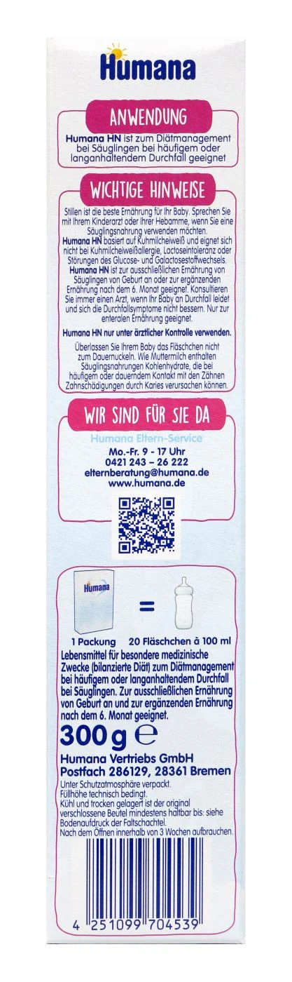 Humana HN Expert - Heilnahrung Pulver - 300 G 4 Humana HN Expert - Heilnahrung Pulver - 300 G – Bild 4