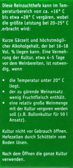 Kitzinger Hefe Haut Sauternes - 20 Ml -Compo-Laden Kitzinger Hefe Haut Sauternes 15119 L01