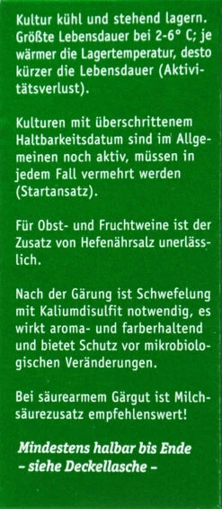 Kitzinger Hefe Liebfraumlich - 20 Ml -Compo-Laden Kitzinger Hefe Liebfraumilch 15117 R01