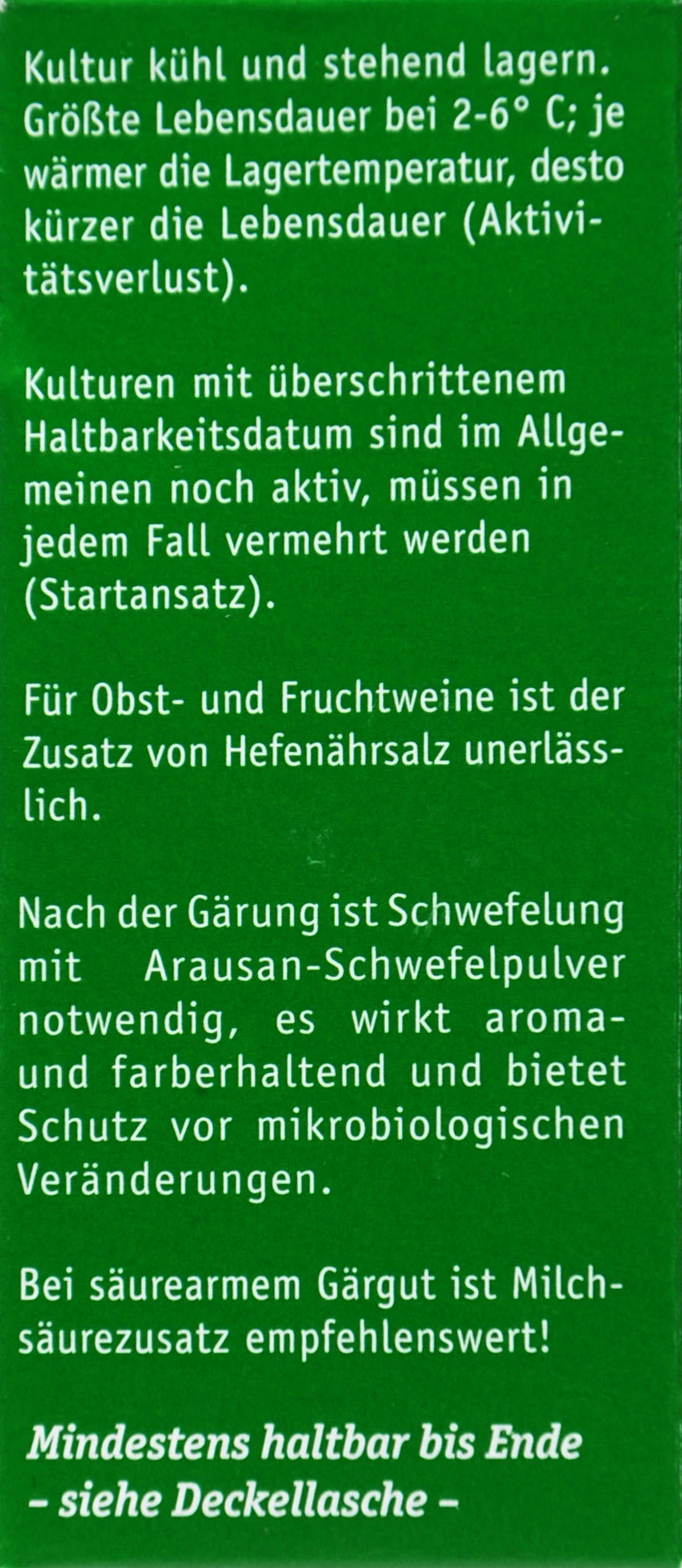 Kitzinger Hefe Sherry - 20 Ml 2 Kitzinger Hefe Sherry - 20 Ml – Bild 2