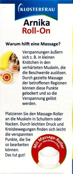 Klosterfrau Arnika Roll-on - 50 Ml -Compo-Laden Klosterfrau20Arnika20Roll on 72301 L01