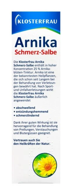 Klosterfrau Arnika Schmerzsalbe - 100 G -Compo-Laden Klosterfrau20Arnika20Schmerzsalbe 80217 H01
