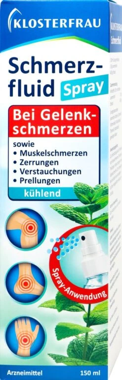 Klosterfrau Schmerzfluid Gelenkspray - 150 Ml