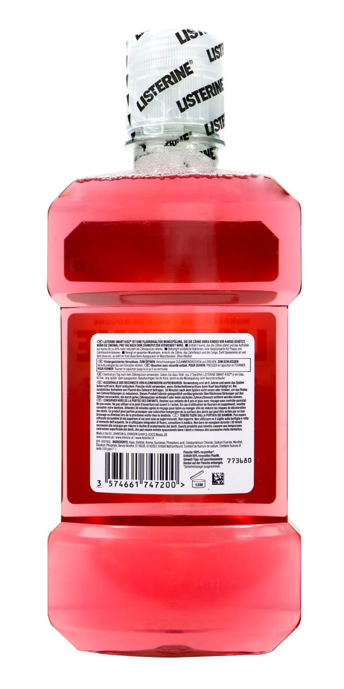Listerine Mundspülung Smart Kidz Beerengeschmack - 500 Ml 2 Listerine Mundspülung Smart Kidz Beerengeschmack - 500 Ml – Bild 2