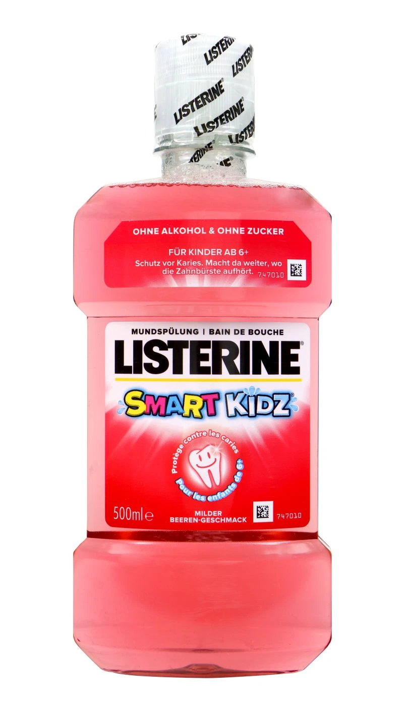 Listerine Mundspülung Smart Kidz Beerengeschmack - 500 Ml 1 Listerine Mundspülung Smart Kidz Beerengeschmack - 500 Ml