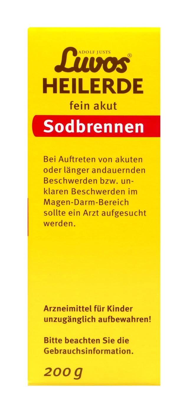 Luvos Heilerde 1 Fein Akut Sodbrennen - 200 G 2 Luvos Heilerde 1 Fein Akut Sodbrennen - 200 G – Bild 2