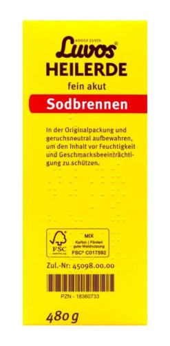 Luvos Heilerde 1 Fein Akut Sodbrennen - 480 G -Compo-Laden Luvos20Heilerde20120Fein20akut20Sodbrennen 50184 L01
