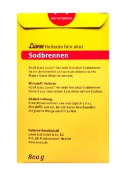 Luvos Heilerde 1 Fein Akut Sodbrennen - 800 G 6 Luvos Heilerde 1 Fein Akut Sodbrennen - 800 G -Compo-Laden Luvos20Heilerde20120Fein20akut20Sodbrennen 50186 H01