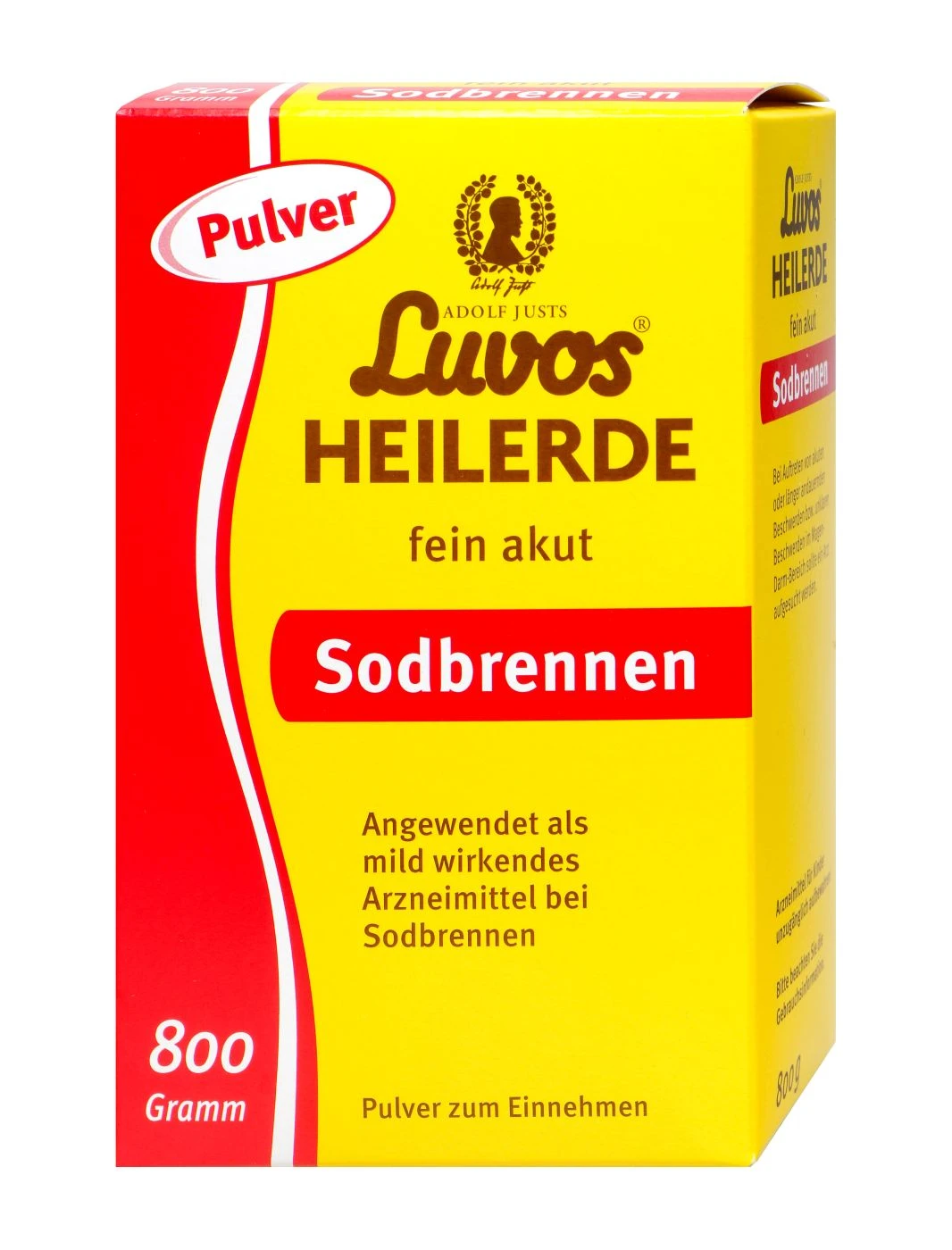 Luvos Heilerde 1 Fein Akut Sodbrennen - 800 G 1 Luvos Heilerde 1 Fein Akut Sodbrennen - 800 G