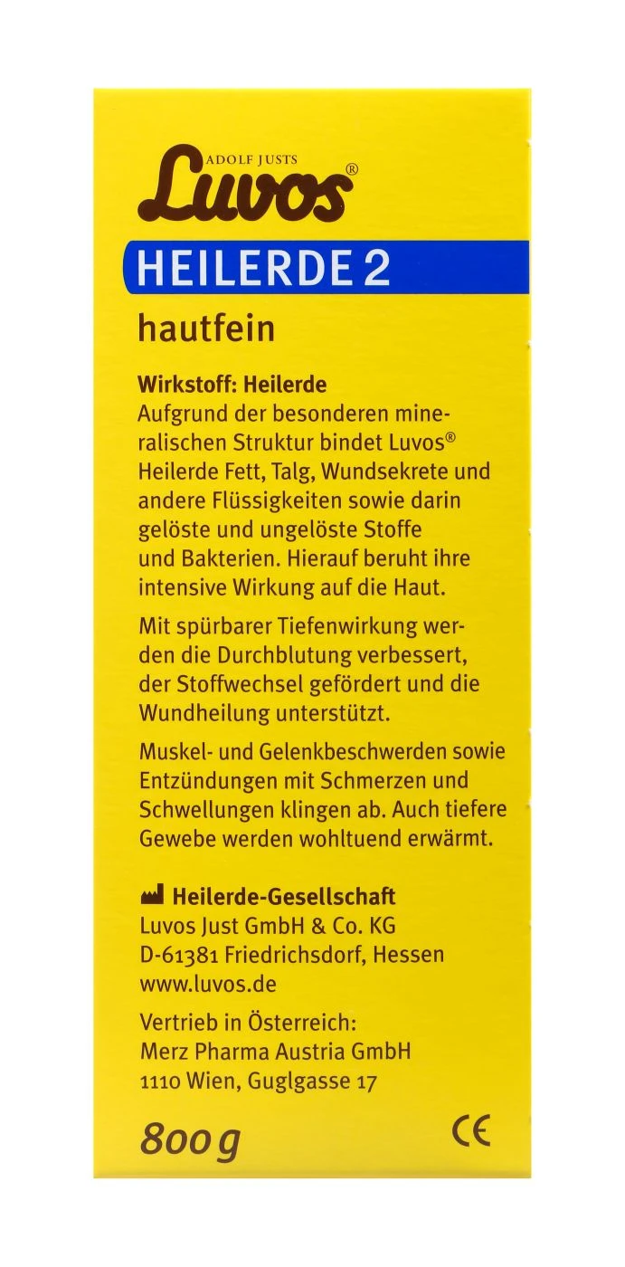 Luvos Heilerde 2 Hautfein - 800 G 2 Luvos Heilerde 2 Hautfein - 800 G – Bild 2