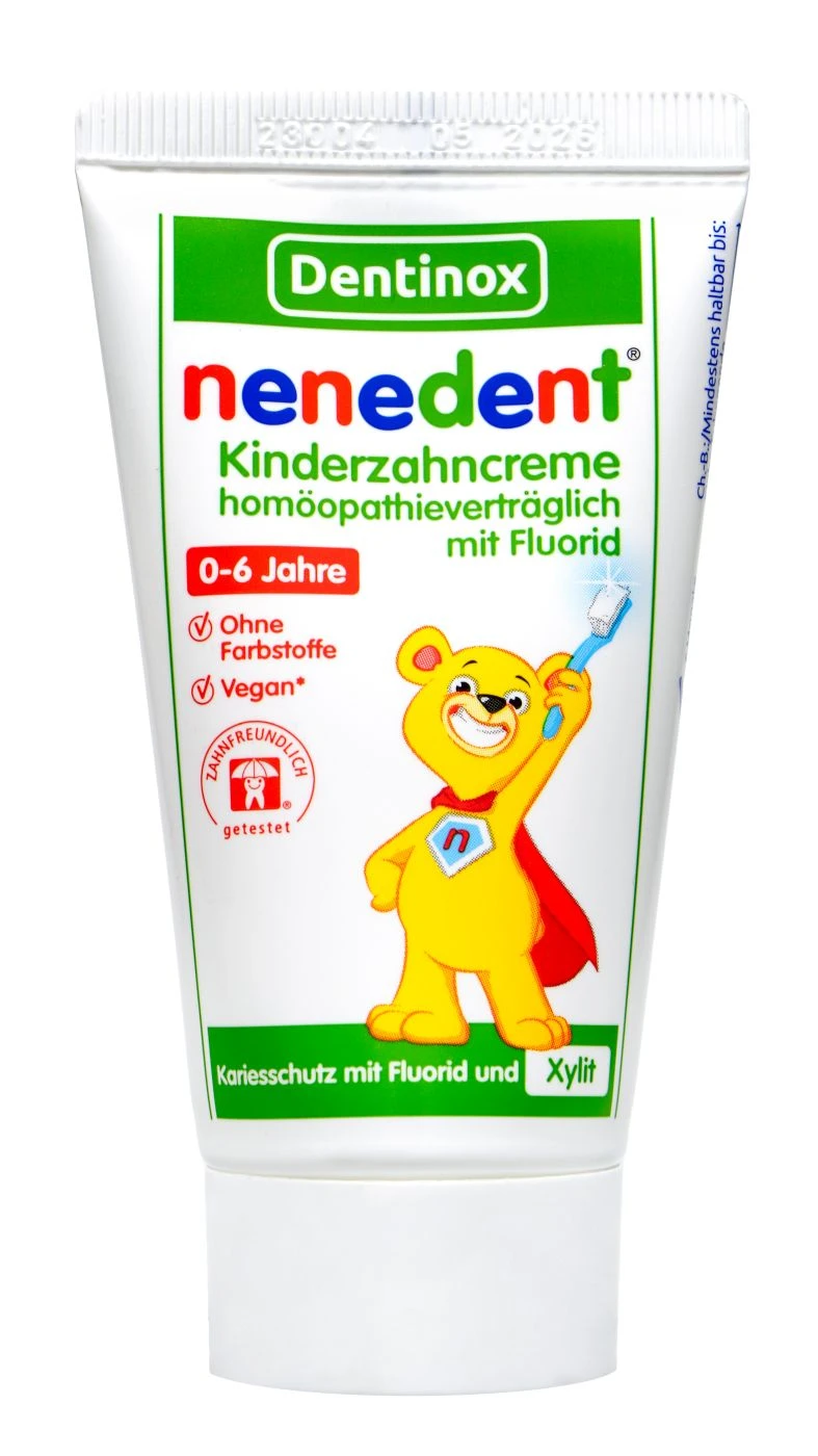 Nenedent Kinder-Zahncreme Mit Fluorid - Homöopathieverträglich - 50 Ml 1 Nenedent Kinder-Zahncreme Mit Fluorid - Homöopathieverträglich - 50 Ml