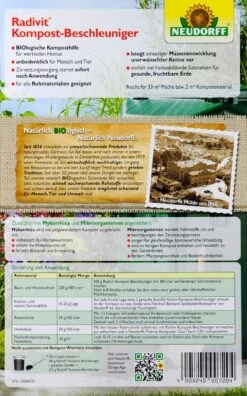 Neudorff Radivit Kompost-Beschleuniger - 1 Kg 6 Neudorff Radivit Kompost-Beschleuniger - 1 Kg -Compo-Laden Neudorff20Radivit20Kompost Beschleuniger 42147 H01