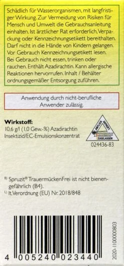 Neudorff Spruzit TrauermückenFrei - 30 Ml -Compo-Laden Neudorff20Spruzit20TrauermueckenFrei 33414 L01