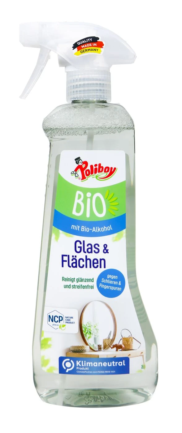 Poliboy Bio Glas & Flächen Reiniger - 500 Ml 1 Poliboy Bio Glas & Flächen Reiniger - 500 Ml
