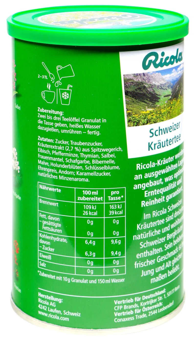 Ricola Schweizer Kräutertee - 200 G 2 Ricola Schweizer Kräutertee - 200 G – Bild 2