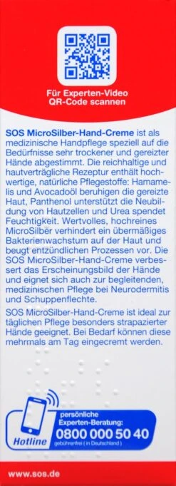 SOS Micro-Silber-Hand-Creme - 75 Ml -Compo-Laden SOS20Micro Silber Hand Creme 19506 H01