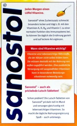 Sanostol Multi-Vitamine Zuckerfrei - 460 Ml -Compo-Laden Sanostol20Multi Vitamine20Zuckerfrei 50208 H01