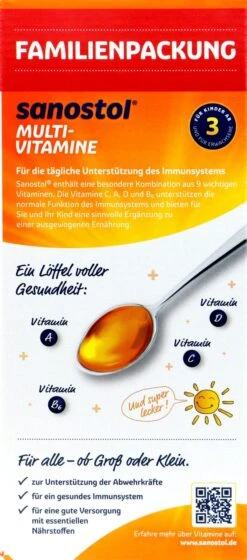 Sanostol Multivitamin - 780 Ml -Compo-Laden Sanostol20Multivitamin 74322 H01