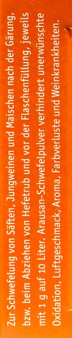 Kitzinger Arausan Schwefel-Pulver - 10 G -Compo-Laden Schwefel Pulver 15138 R01