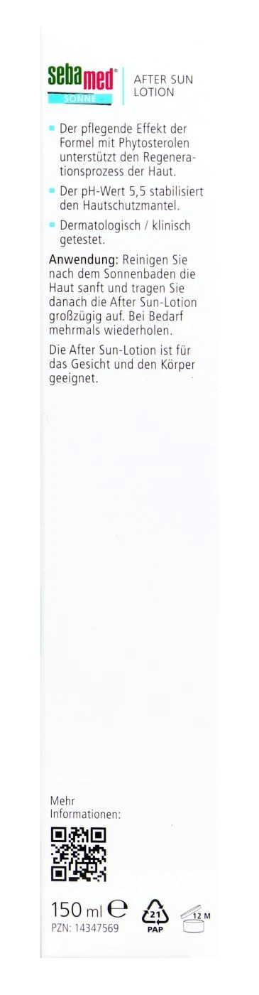 Sebamed After Sun Lotion - 150 Ml 2 Sebamed After Sun Lotion - 150 Ml – Bild 2