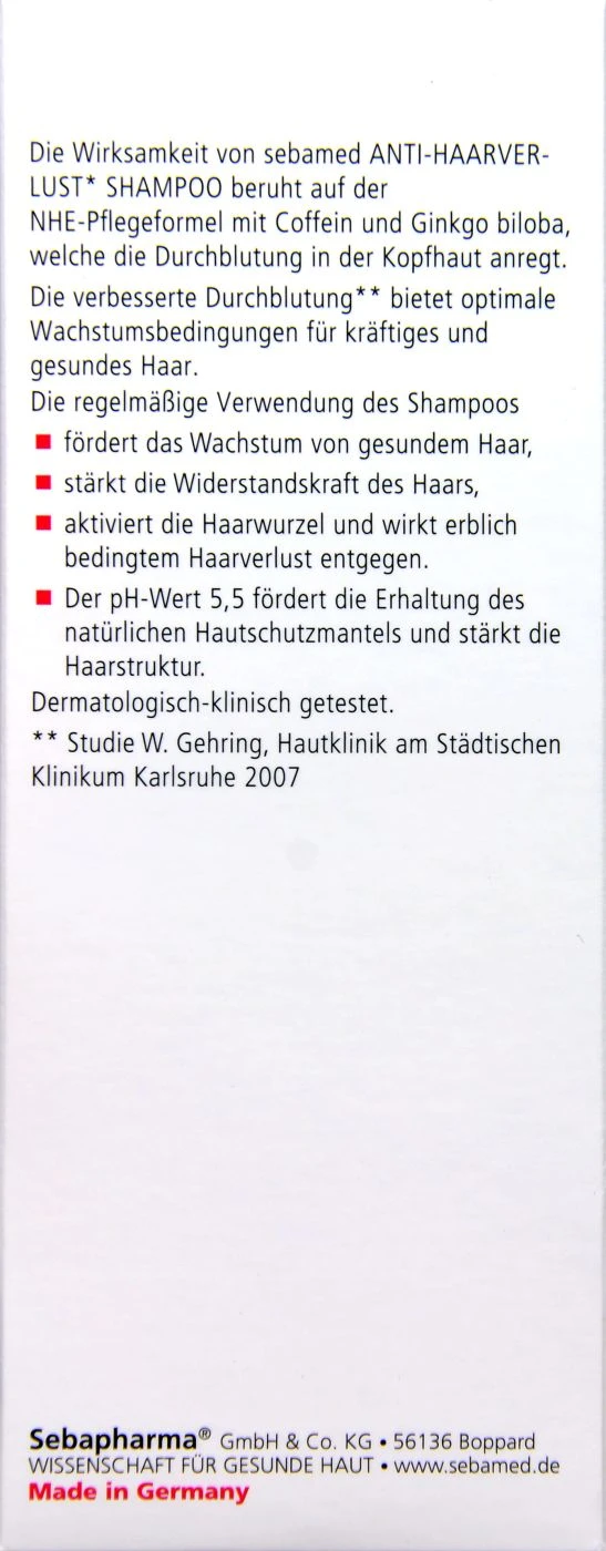 Sebamed Anti-Haarverlust Shampoo - 200 Ml 3 Sebamed Anti-Haarverlust Shampoo - 200 Ml – Bild 3