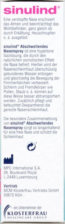 Sinulind Abschwellendes Nasenspray - 15 Ml -Compo-Laden Sinulind20Abschwellendes20Nasenspray 72311 L01