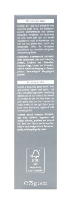 Speick Men Active Rasiercreme - 75 Ml -Compo-Laden Speick20Men20Active20Rasiercreme 26309 L01